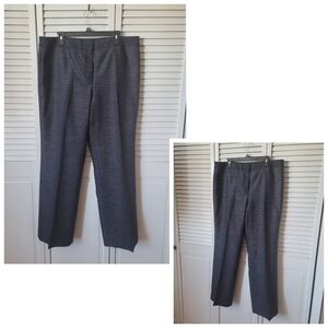 ANNE KLEIN NEW YORK Natalie Wool Pants, Size 16